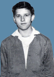 A1C Gary Paul Gay, 1957 high school photo